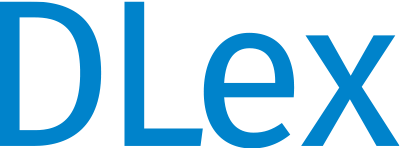 DLex software logo