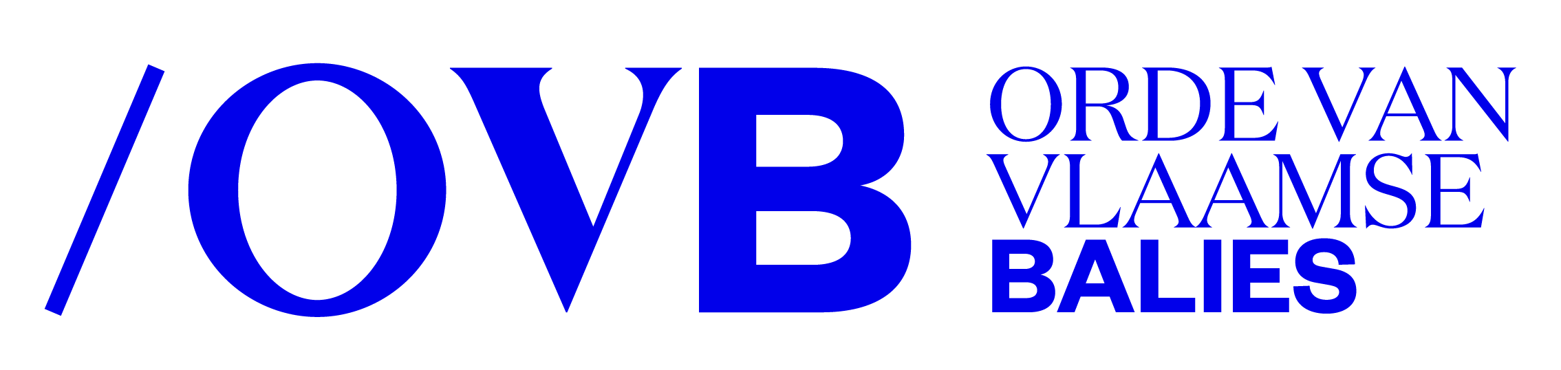Orde van Vlaamse Balies logo